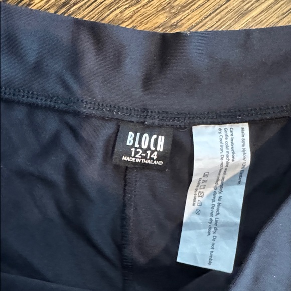 Bloch Kids Black Dance Jazz Pants - Picture 2 of 5